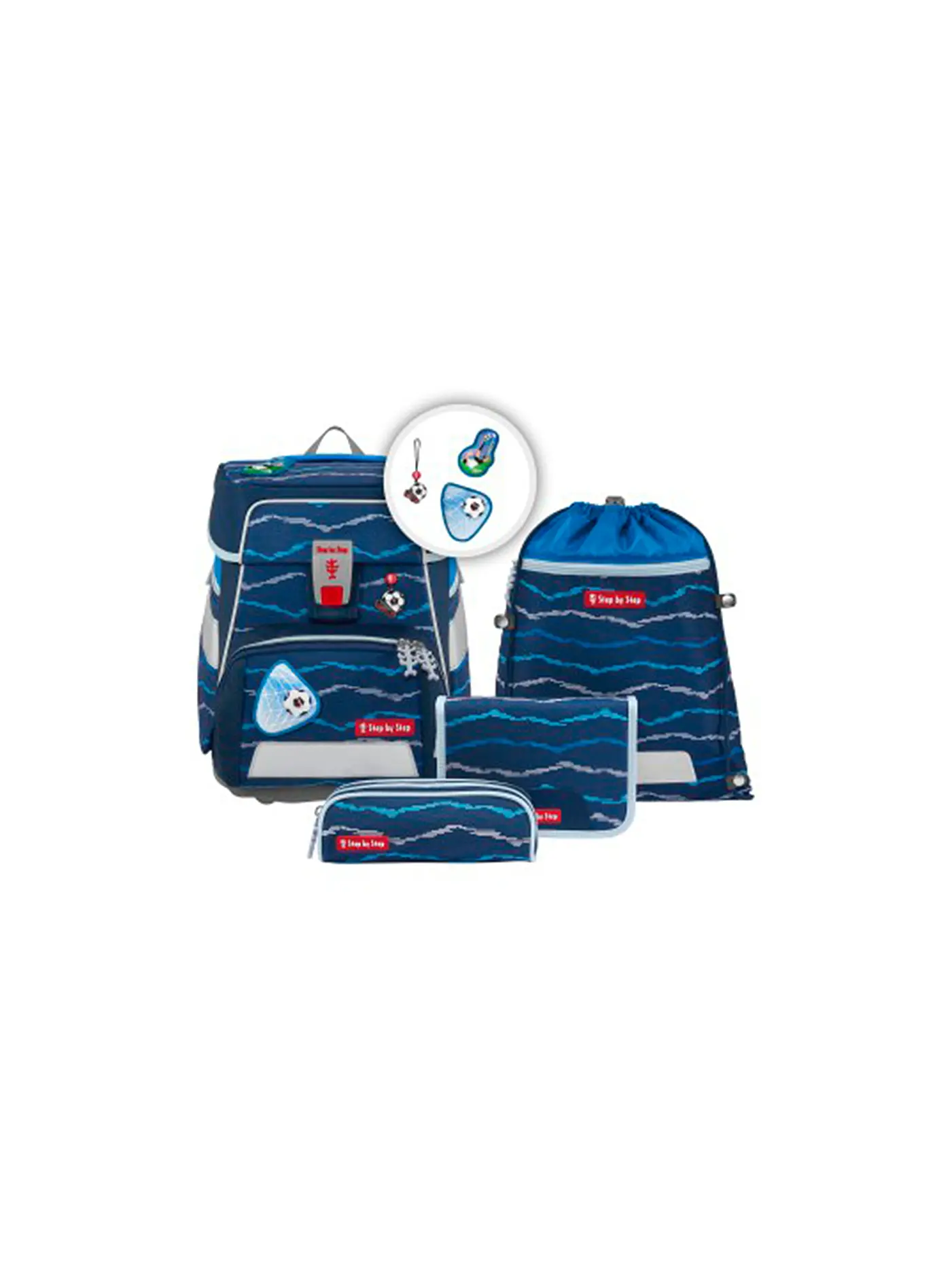 STEP BY STEP | Schultaschen Set Space 5tlg | 